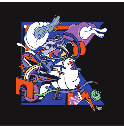 A new illustration called Loopity Loop, inspired by late-night walks ...